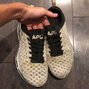 APL white sneakers